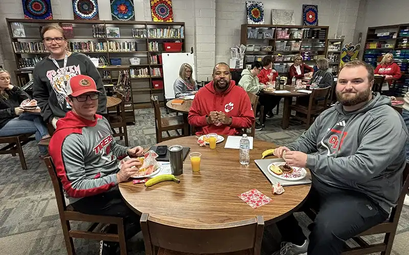 Cedar Bluff Helping School