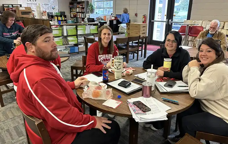 Cedar Bluff Helping School